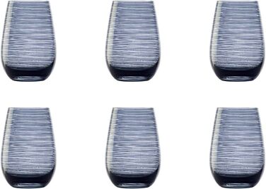 Набор стаканов 465 мл, 6 предметов, дымчато-серый Twister Stölzle Lausitz