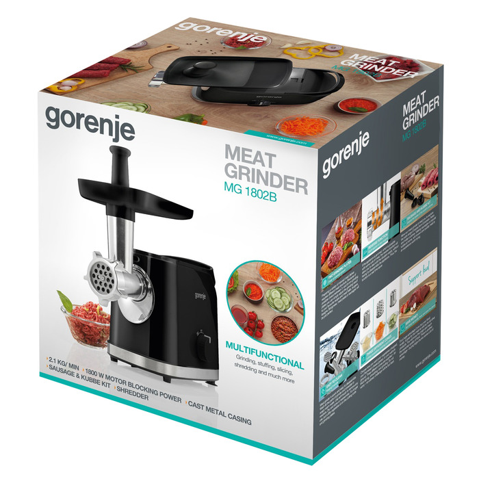 М'ясорубка Gorenje MG1802B (MG2014DC) (6910003)