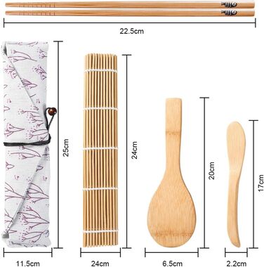 Набір для суші  15 предметів ZITFRI