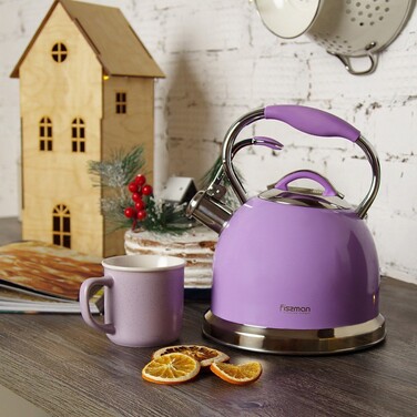 Чайник для плити Fissman зі свистком FELICITY 2,6 л (5960)