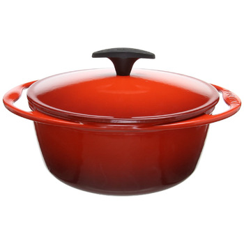 Гусятница / жаровня 22 см, вишневий Le Creuset