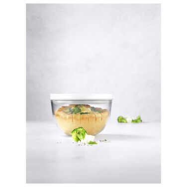 Миска з вакуумною кришкою 18 см, прозоре скло Fresh & Save Zwilling