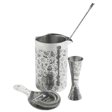 Змішувальна склянка, 700 мл, нержавіюча сталь, Tattoo, Urbanbar (Урбанбар)