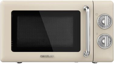 Мікрохвильова піч 700 Вт, бежева ProClean 3010 Retro Cecotec