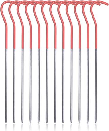 Колышки для туристической палатки 15 см 12 шт. iBasingo