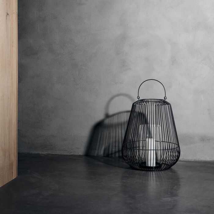 Ліхтар під свічку 45 см S White Nidea Blomus