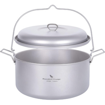Титанова кастрюля для супу 4.5 л. для 3-5 осіб iBasingo