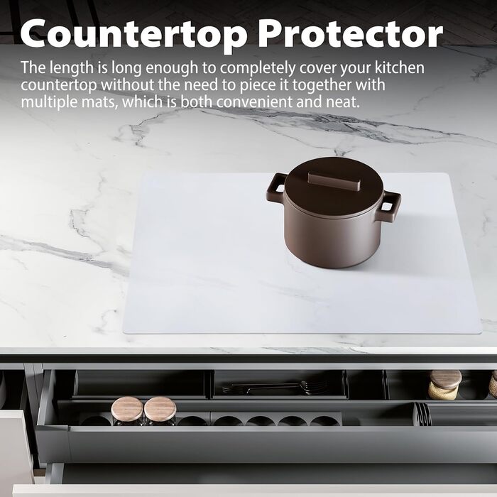 Антипригарний килимок для випічки 60 x 40 см прозорий SUPER KITCHEN