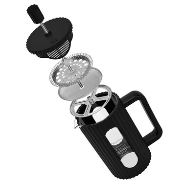 Заварювальний чайник Fissman з поршнем 600 мл скляна колба (9152)