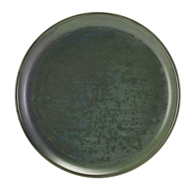 Тарілка 24 см, зелена, Terra Porcelain Aqua Green, GenWare