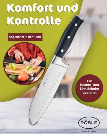 Нож сантоку 17,5 см Tradition Rosle