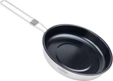 Сковорода для кемпінгу 22 см. 1500 мл. титан iBasingo