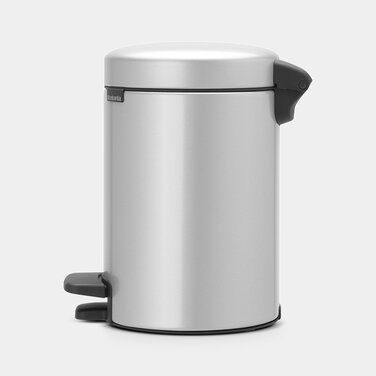 Сміттєвий бак з педаллю 3 л безшумний сірий металік NewIcon Brabantia