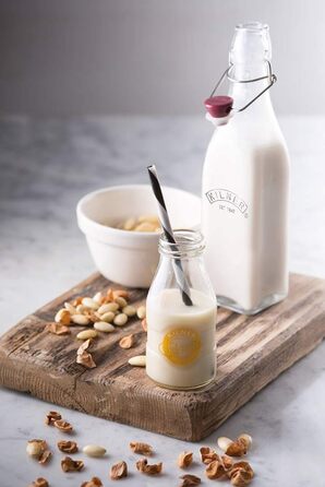 Пляшка для молока 568 мл, кругла Kilner