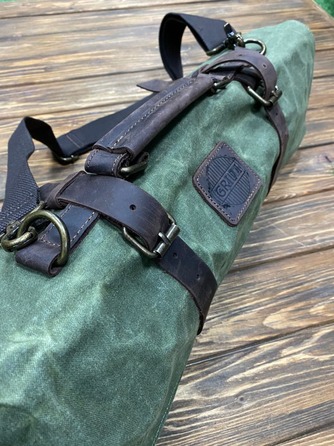 Сумка-органайзер для аксесуарів барбекю зелена GRILLI