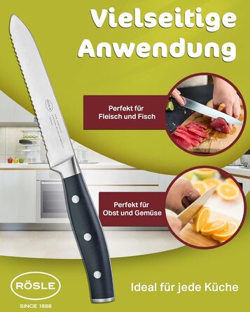 Ніж універсальний 13 см Tradition Rosle