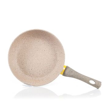 Сковорідка для смаження Fissman WHITE STONE 28x5,7 см (4984)