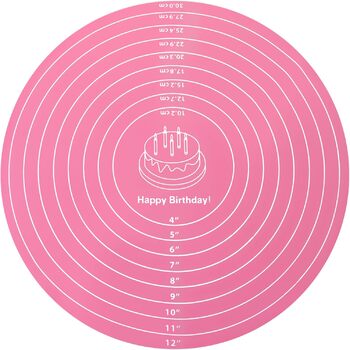 Круглий силіконовий килимок для випічки 30 см Molain