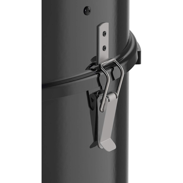 Коптильня вугільна зі змінною потужністю з двома кільцями для копчення Ø 50 см, чорний RÖSLE