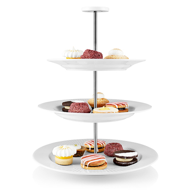 Їдальня етажерка 25x25 см біла Legio Nova Eva Solo