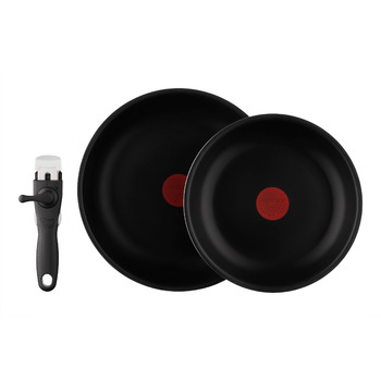 ARDESTO Набор кастрюль со съемной ручкой Gemini, 24.28см, 3 штуки, алюминий