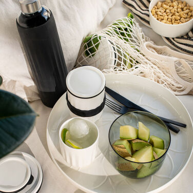 Пляшка з силіконовим чохлом 1 л, чорна ToGo&ToStay Villeroy & Boch