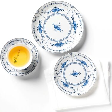 Чайний сервіз на 6 персон, 18 предметів, маленький Безсмертник Amina Seltmann Weiden