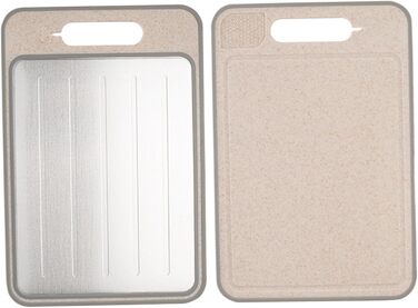 Дошка для розморожування та нарізання 31,1 х 21 см, білий/бежевий SMELEYOU