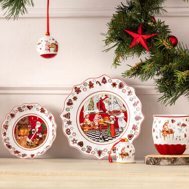 Ялинкова прикраса куля 6,5 x 6,5 x 8 см Annual Christmas Edition 2023 Villeroy & Boch