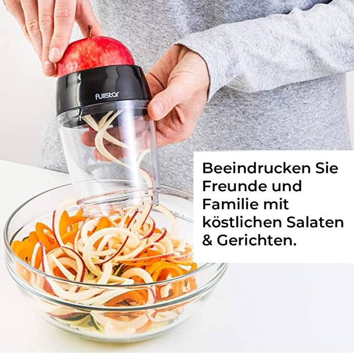 Спиральная овощерезка 4-в-1 с контейнером Fullstar