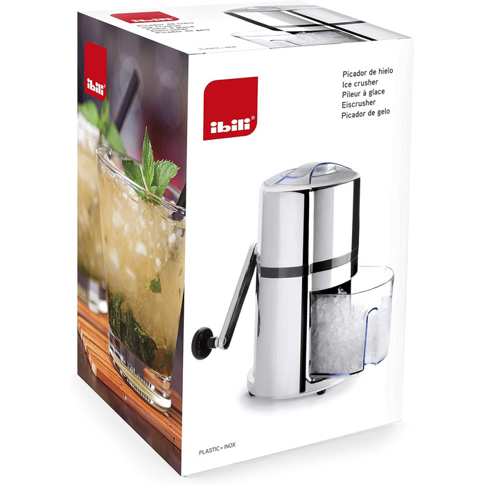 Льодоподрібнювач з нержавіюча сталь 16 x 16 x 26 см IBILI