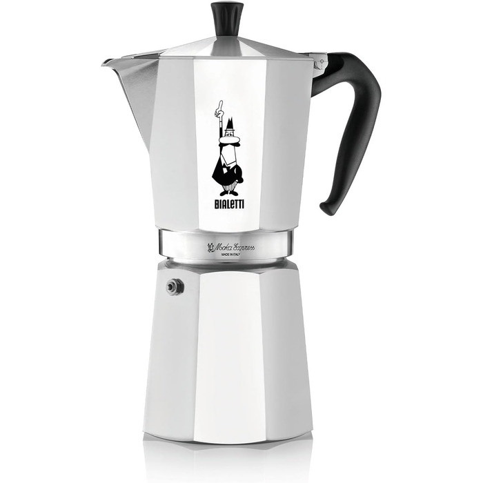 Кофеварка гейзерная 600 мл на 12 чашек Moka Express Bialetti