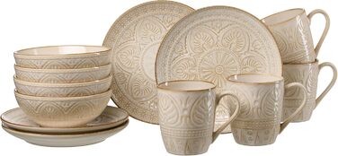 Сервіз для сніданку на 4 персони, 12 предметів, бежевий OMARA Ritzenhoff & Breker
