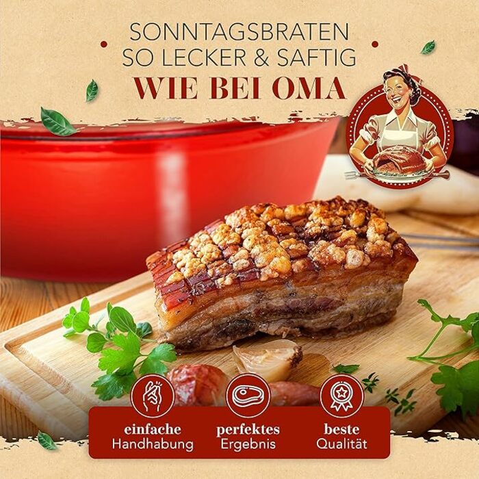 Чавунна форма для запікання 33 см 6 л KRUSTENZAUBER