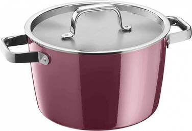 Каструля 22 см рожевий кварц Fusiontec Aromatic WMF