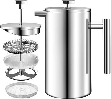 Френч-прес сірий 0,35л Groenenberg