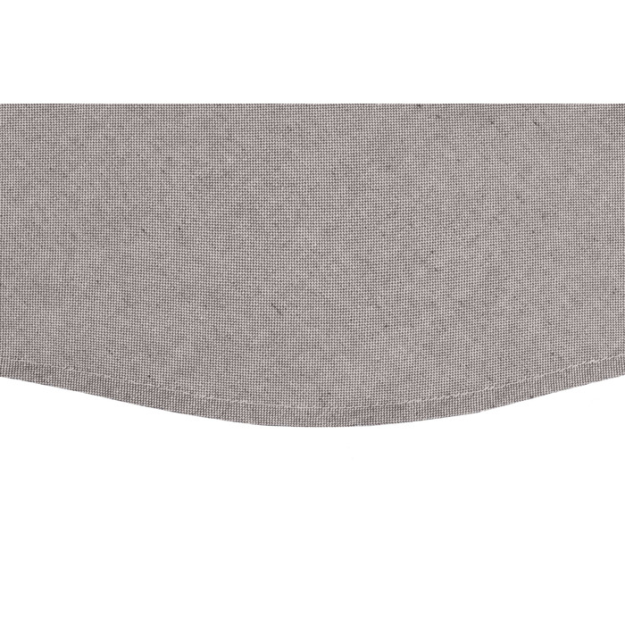 ARDESTO Скатерть Oliver, серый, D-200 см, 100% хлопок