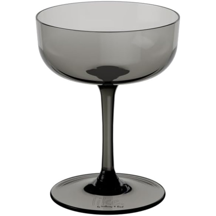 Набор из 2 бокалов для шампанского 120 мл, серый Like Glass Villeroy & Boch