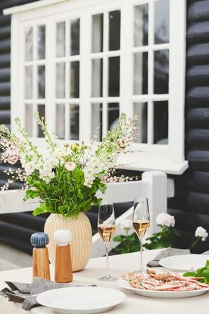 Млин для спецій Khler Hammershøi - зручний данський млин для спецій, (антрацитовий сірий, H18 см, одинарний)