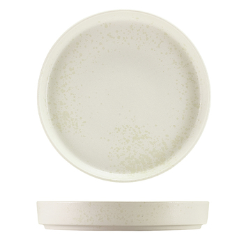 Тарілка презентаційна з бортиком 18*h 2.7 см, сіра, Sereno Alto, GenWare