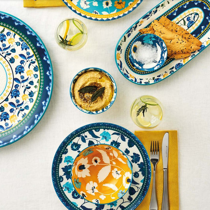 Блюдо сервировочное Maxwell & Williams RHAPSODY BLUE, фарфор, 43 х 22 см