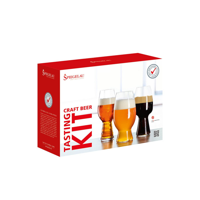 Набор пивных бокалов для дегустации 3 предмета Tasting Kit Craft Beer Glasses Spiegelau