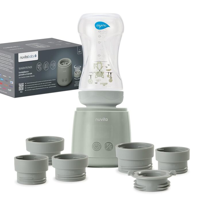 Портативний підігрівач дитячих пляшечок Nuvita