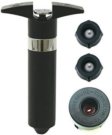 Вакуумна помпа з пробками, набір 4 предмети Peugeot