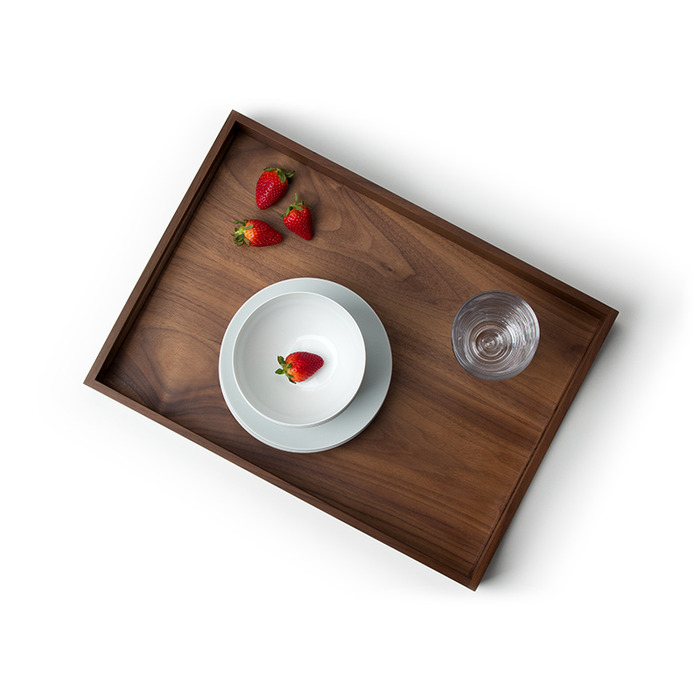 Піднос горіх 49 x 35 x 6,3 см Continenta