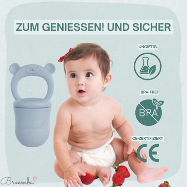 Силіконовий ніблер для дітей з лотком для льодуиків льоду з кришкою Broemba