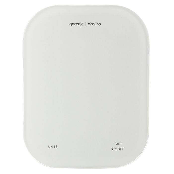 Ваги кухонні Gorenje KT 10 ORAITO W (KT10ORAW) (6536524)