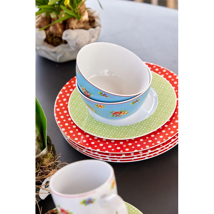 Набір посуду на 4 персони, 16 предметів, Emily Creatable