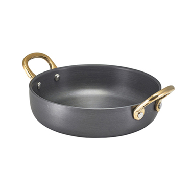 Сковорода для подачи 15*4 см, 500 мл, круглая, алюминиевая, GenWare