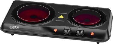 Інфрачервона варильна поверхня на 2 конфорки 2000 Вт TZS First Austria